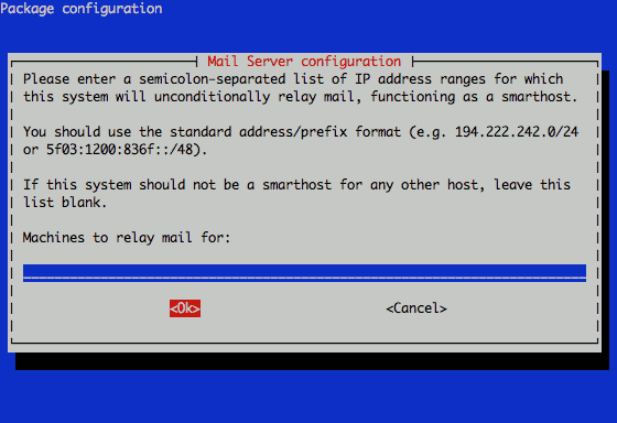 Exim4 relay machines configuration on Debian 6 (Squeeze).