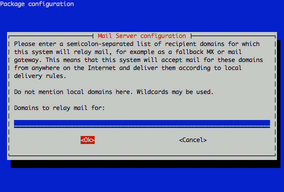 Exim4 relay domains configuration on Ubuntu 9.10 (Karmic).